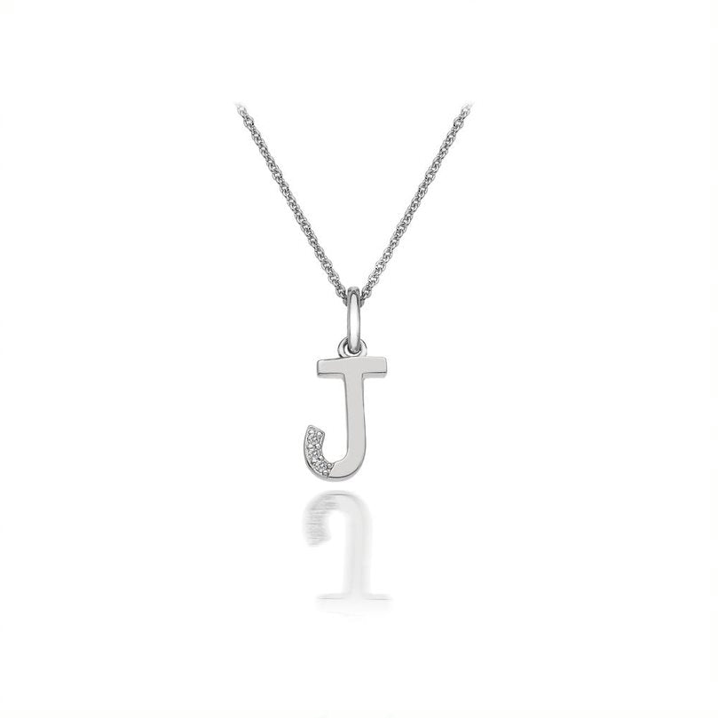 Hot Diamonds - 'J' Micro Pendant
