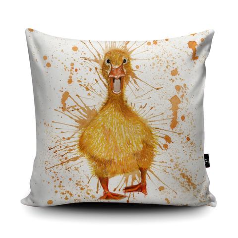 Splatter Duck Cushion