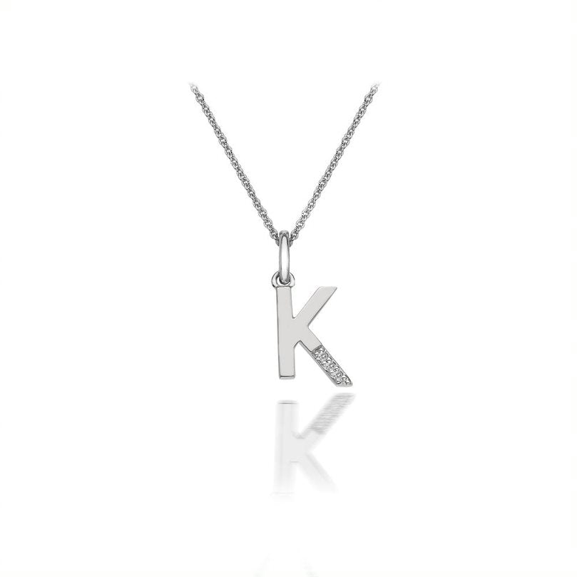 Hot Diamonds - 'K' Micro Pendant