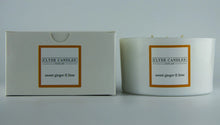 Load image into Gallery viewer, Sweet Ginger &amp; Lime Gift Box Candle - Triple Wick

