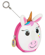 Load image into Gallery viewer, Unicorn boppi Tiny Trekker Keychain Pouch
