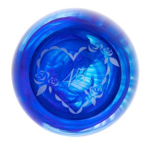 Celebrations Paperweight - 45th Sapphire